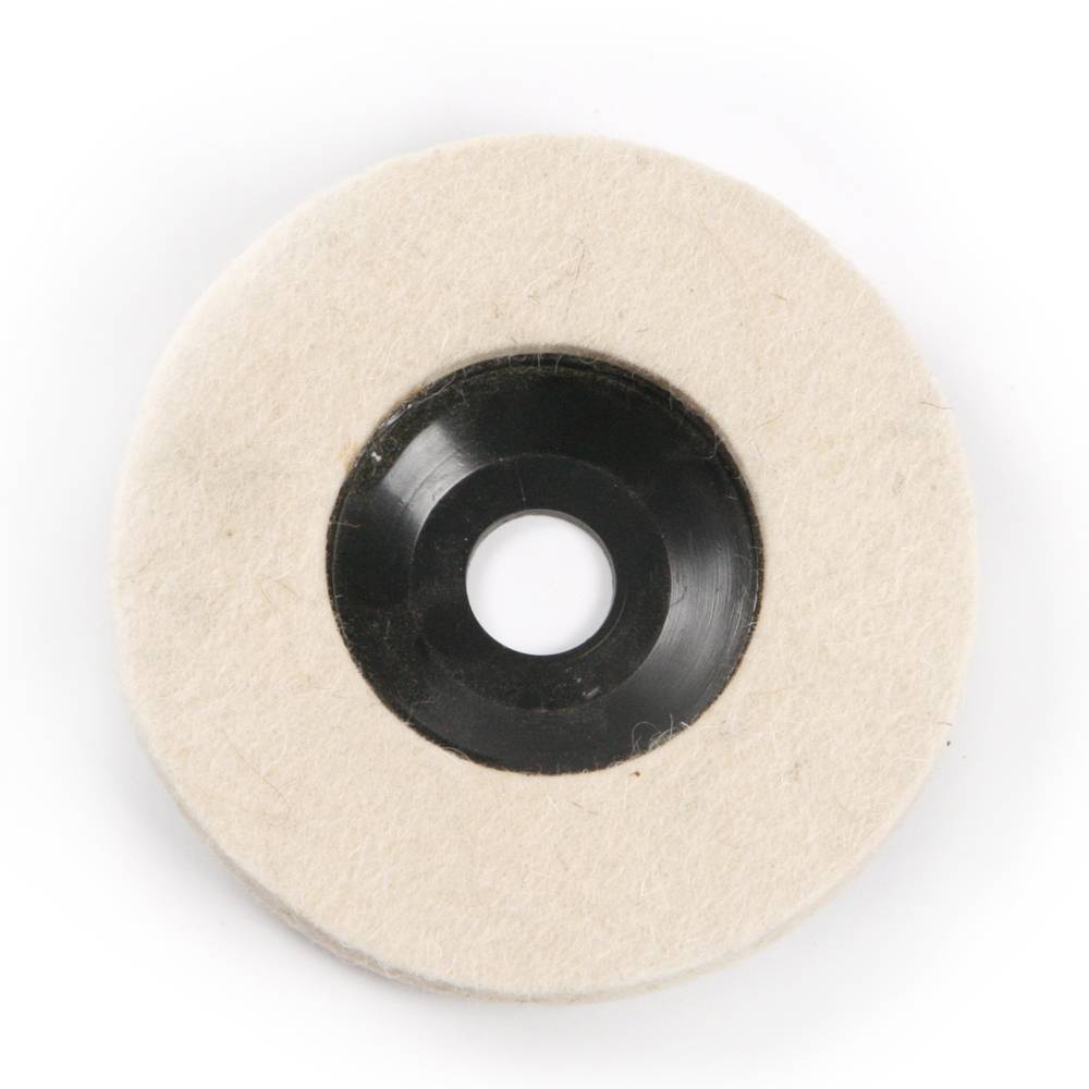 Glory Abrasive Tools 5 Inch Round Flat Polishing Wool Felt Flap Disc Wheel